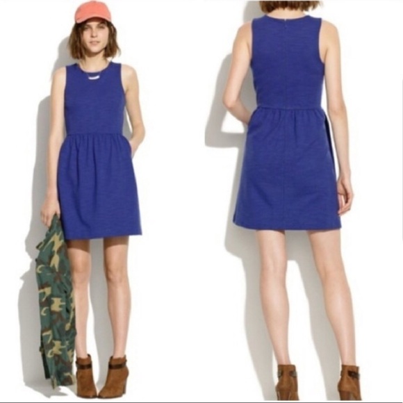 Madewell afternoon fit and flare dress - Picture 1 of 8